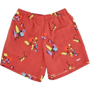 Obey, Heren, Korte broeken, Veelkleurig, Maat: S Nylon,