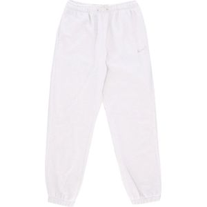 Nike, Dames, Broeken, Wit, Maat: M Fleece,