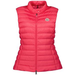 Moncler, Dames, Jassen, Roze, Maat: S Polyamide,