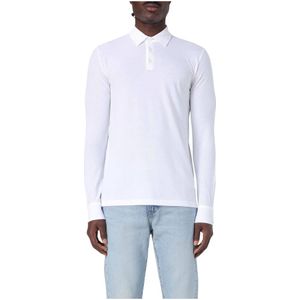 Zanone, Heren, Tops, Wit, Maat: L