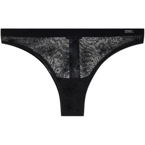 Emporio Armani, Dames, Ondergoed, Zwart, Maat: XS