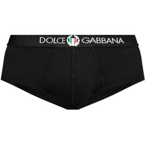 Dolce & Gabbana, Heren, Ondergoed, Zwart, Maat: M Katoen,