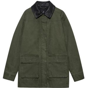 Anine Bing, Dames, Jassen, Groen, Maat: XS Katoen,