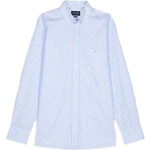 Eden Park, Heren, Overhemden, Blauw, Maat: S