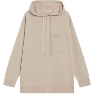 Max Mara, Dames, Sweatshirts & Hoodies, Beige, Maat: XS