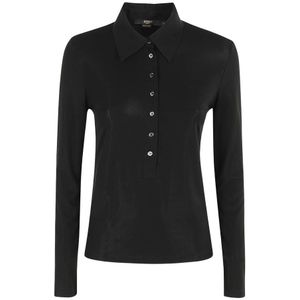 Seventy, Dames, Tops, Zwart, Maat: L