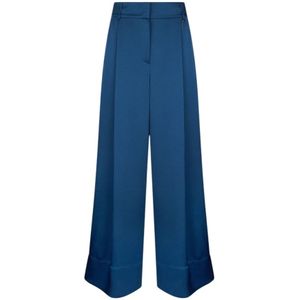 Liu Jo, Dames, Broeken, Blauw, Maat: XS Poliester,