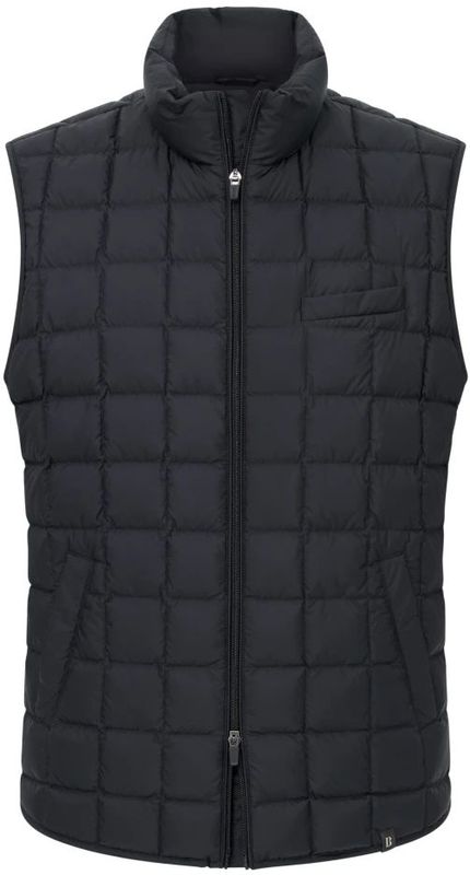 Boggi Milano - Heren - Jassen - Blauw - Gevoerd met Ganzendons - Nylon