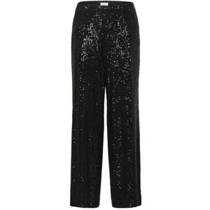 Saint Tropez, Dames, Broeken, Zwart, Maat: M