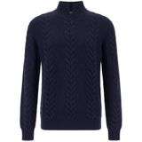 Boggi Milano, Heren, Truien, Blauw, Maat: S Nylon,