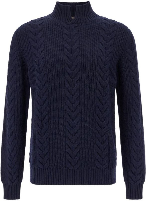 Boggi Milano, Heren, Truien, Blauw, Maat: S Nylon,