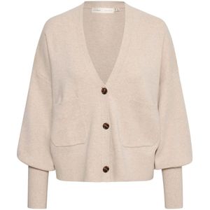 InWear, Dames, Truien, Beige, Maat: Xs/S Katoen,