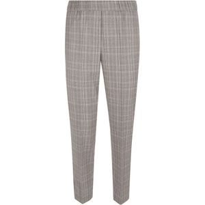 Peserico, Dames, Broeken, Beige, Maat: M Leer,