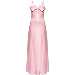 Alexander McQueen, Dames, Jurken, Roze, Maat: S Satijn,