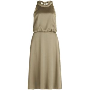Cocktailjurk met halter