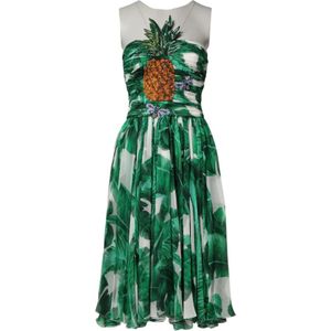 Dolce & Gabbana, Dames, Jurken, Veelkleurig, Maat: 2XS