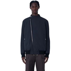 Rick Owens, Heren, Jassen, Zwart, Maat: L Nylon,