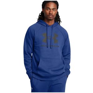 Under Armour, Heren, Sweatshirts & Hoodies, Blauw, Maat: S Fleece,