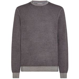 Sun68, Heren, Truien, Grijs, Maat: S