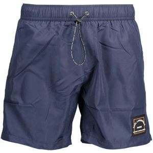 Karl Lagerfeld, Heren, Badkleding, Blauw, Maat: S Poliester,