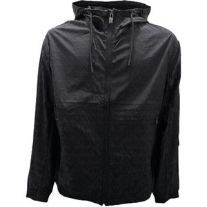 Emporio Armani, Heren, Jassen, Blauw, Maat: M