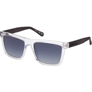 GUESS - Zonnebril - Zwart - Transparant