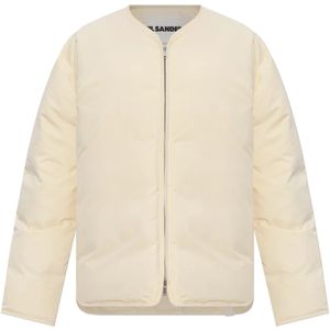 Jil Sander, Dames, Jassen, Geel, Maat: S Poliester,