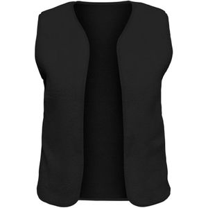Only Carmakoma - Carbelisa Teddy Waistcoat JRS - Gilet - Zwart
