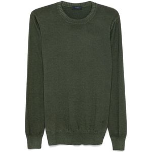 Fay, Heren, Truien, Groen, Maat: XL