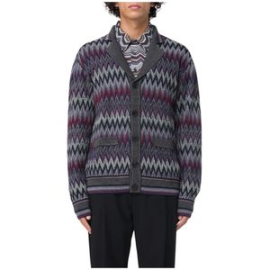 Missoni, Heren, Truien, Veelkleurig, Maat: S