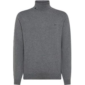 Sun68, Heren, Truien, Grijs, Maat: 2XL