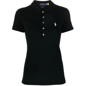Ralph Lauren, Dames, Tops, Zwart, Maat: XS Katoen,