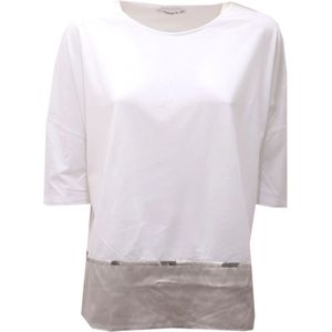 Kangra, Dames, Blouses & Shirts, Wit, Maat: S Katoen,