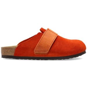 Birkenstock, Heren, Schoenen, Oranje, Maat: 40 EU Leer,