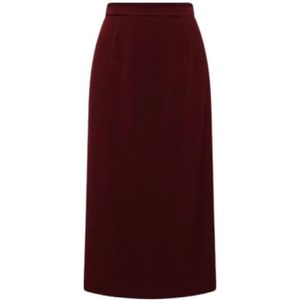 Marella, Dames, Rokken, Bruin, Maat: XS Satijn,