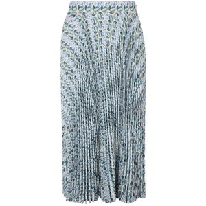 Tory Burch, Dames, Rokken, Veelkleurig, Maat: XS Viscose,