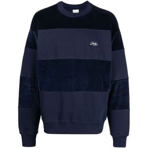 Drole de Monsieur, Heren, Truien, Blauw, Maat: S Katoen,