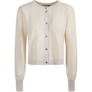 Twinset, Dames, Truien, Beige, Maat: S Wol,
