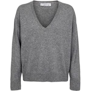 Haute L'Amitié, Dames, Truien, Grijs, Maat: XS Katoen,