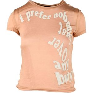 Diesel, Dames, Tops, Beige, Maat: M Modal,