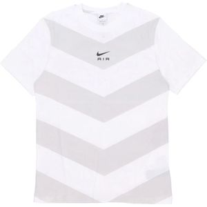 Nike, Heren, Tops, Wit, Maat: L Katoen,