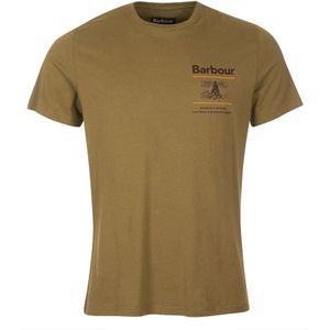 Barbour, Heren, Tops, Groen, Maat: M