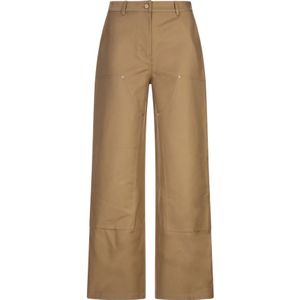 Casablanca, Dames, Broeken, Bruin, Maat: S Katoen,