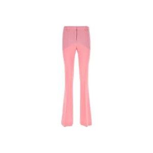 Versace Roze wollen broek , Pink , Dames , Maat: XS