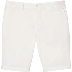 Lacoste, Heren, Korte broeken, Wit, Maat: M Katoen,