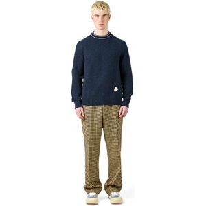 Philippe Model, Heren, Truien, Blauw, Maat: M Leer,