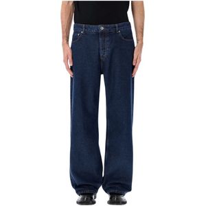 Ami Paris, Heren, Jeans, Blauw, Maat: W34 Denim,