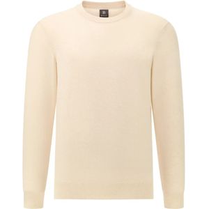 Boggi Milano - Cashmere Blend Crew Neck - Trui - Beige