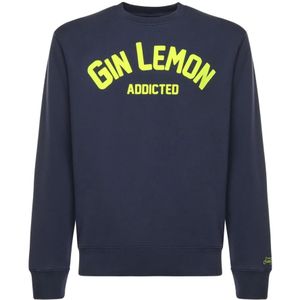 MC2 Saint Barth, Heren, Sweatshirts & Hoodies, Blauw, Maat: M