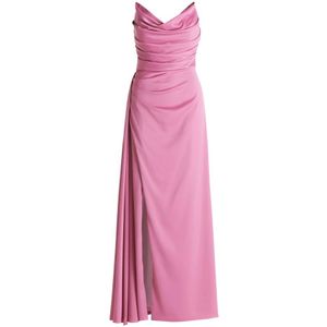 Avondjurk met cascadehals